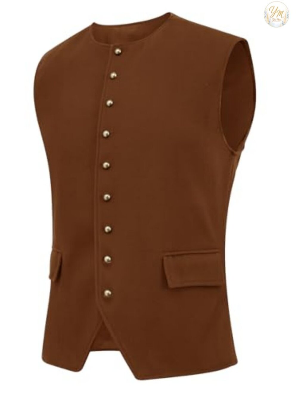 Mens Colonial Renaissance Viking Steampunk Waistcoat Vest